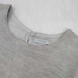 fog linen work KIKI キキ リトアニアリネン 七分袖 プルオーバー ワンピース ベージュ レディース フォグリネンワーク【中古】6-0330M∞