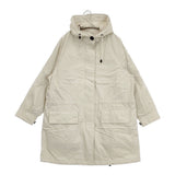 MHL. ライナー付きコットンナイロンモッズコート 595-0110500 サイズ3 モッズコート ベージュ レディース エムエイチエル【中古】6-0328T♪