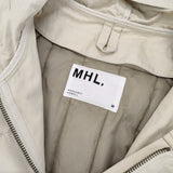 MHL. ライナー付きコットンナイロンモッズコート 595-0110500 サイズ3 モッズコート ベージュ レディース エムエイチエル【中古】6-0328T♪