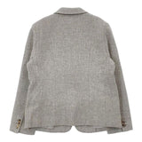 MARGARET HOWELL LIGHT BRITISH WOOL JACKET 定価66000円 578-6220006 テーラードジャケット グレー レディース マーガレットハウエル【中古】6-0902T∞