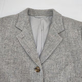 MARGARET HOWELL LIGHT BRITISH WOOL JACKET 定価66000円 578-6220006 テーラードジャケット グレー レディース マーガレットハウエル【中古】6-0902T∞