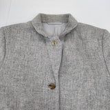 MARGARET HOWELL LIGHT BRITISH WOOL JACKET 定価66000円 578-6220006 テーラードジャケット グレー レディース マーガレットハウエル【中古】6-0902T∞