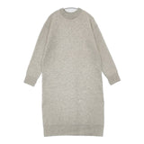 MACPHEE ウール ニット ワンピース グレー レディース マカフィー【中古】6-0902T∞