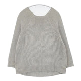 GALERIE VIE ウール セーター ニット ライトブルー ベージュ レディース ギャルリーヴィー【中古】6-0902T∞