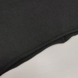 evam eva E171K227 コットン 半袖 ワイド セーター ニット ブラック レディース エヴァムエヴァ【中古】6-0624S∞