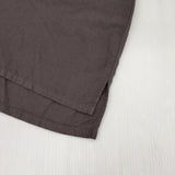 evam eva コットンカシミヤ Vネック ブラウス シャツ ブラウン レディース エヴァムエヴァ【中古】6-0317M♪