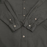 Yoli バンドカラーシャツ 定価36300円 サイズ3 YL-TP39-25AW 長袖シャツ 25AW ブラック レディース ヨリ【中古】6-0203M♪