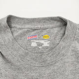 AVIREX リメイクTシャツ ARMY サイズL オーバーサイズ 半袖Ｔシャツ カットソー グレー メンズ アヴィレックス【中古】6-0501S♪