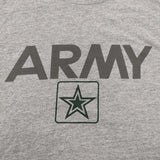 AVIREX リメイクTシャツ ARMY サイズL オーバーサイズ 半袖Ｔシャツ カットソー グレー メンズ アヴィレックス【中古】6-0501S♪