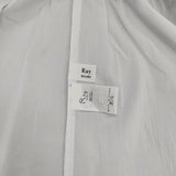 Ray Beams デザイン ギャザー ブラウス シャツ ホワイト レディース レイビームス【中古】6-0624S∞
