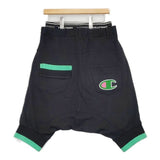 Champion/FRAPBOIS ハーフサルエルパンツ ショートパンツ ハーフパンツ ショーツ ブラック ユニセックス チャンピオン/フラボア【中古】6-0624S∞