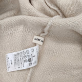 SLOBE citron スローブシトロン スウェットチュニック ボトルネック スウェット ベージュ レディース【中古】6-0317M♪