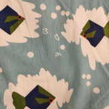 BEAMS BOY 魚柄 ショートパンツ ハーフパンツ ショーツ ライトブルー ホワイト レディース ビームスボーイ【中古】6-0624S∞