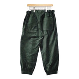 BEAMS BOY ベロア 別珍トラベル パンツ グリーン レディース ビームスボーイ【中古】6-0826T∞