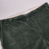 BEAMS BOY ベロア 別珍トラベル パンツ グリーン レディース ビームスボーイ【中古】6-0826T∞