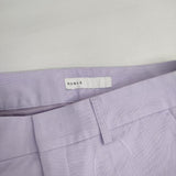 Spick and Span Noble ドライコットンリネンステップヘムパンツ 3 スラックス パンツ 23SS ラベンダー レディース スピック＆スパン ノーブル【中古】6-0608M∞