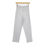 PLEATS PLEASE ISSEY MIYAKE PP55-JF107 プリーツ イージー パンツ ライトグレー レディース プリーツプリーズ【中古】6-0330M∞