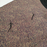 TOWAVASE ジネットジャケット 定価81400円 24-0007A 花柄 中綿 ノーカラージャケット 2024年 パープル系 レディース トワヴァーズ【中古】6-0207T♪