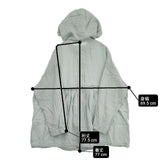 nest Robe リネン超撥水フーディ ギャザー 01241-1035 コート ブルゾン ライトグリーン レディース ネストローブ【中古】6-0516M∞