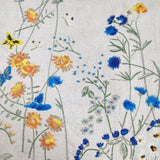 45R/45rpm 綿麻ざっくりデニムの刺繍ドレス 定価82500円 ワンピース ベージュ レディース フォーティーファイブアールピーエム【中古】6-0416M∞
