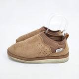 SUICOKE ムートンサボ サイズ25cm スリッポン ブラウン レディース スイコック【中古】6-0808T◎