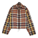 BEAMS BOY マドラスチェックブルゾン 定価21780円 ブルゾン 25SS ブラウン レッド レディース ビームスボーイ【中古】6-0207M♪