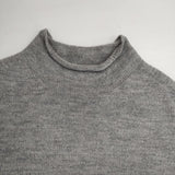 MHL. CHUNKY WOOL 595-8263505 ハイネック セーター ニット グレー レディース エムエイチエル【中古】6-0826T∞