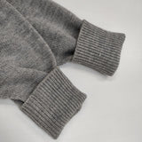 MHL. CHUNKY WOOL 595-8263505 ハイネック セーター ニット グレー レディース エムエイチエル【中古】6-0826T∞