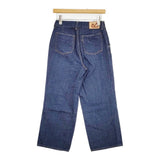 45R/45rpm カチンデニムシャルロットパンツ 定価24200円 サイズ26 デニムパンツ ネイビー レディース フォーティーファイブアールピーエム【中古】6-0329G△