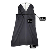 ARTS&SCIENCE 001-00521-220 シルク 半袖 ドレス ワンピース ブラック レディース アーツ&サイエンス【中古】6-0624S∞