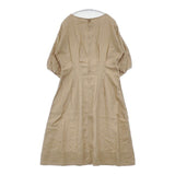 MACKINTOSH PHILOSOPHY ウォッシャブルリネンワンピース 定価19800円 H5J29-116-40 ワンピース ベージュ レディース マッキントッシュフィロソフィー【中古】6-0608M∞