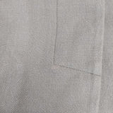 evam eva リネンコットン ノーカラー コート 定価39600円 E241T025 コート 24SS グレージュ レディース エヴァムエヴァ【中古】6-0416M∞