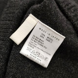 evam eva wool sable poncho ウールセーブルニットポンチョ V243K916 定価24200円 ポンチョ 24AW チャコールグレー レディース エヴァムエヴァ【中古】6-0818T♪