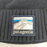 patagonia ブロデオ・ビーニー 定価7260円 29206 ウールナイロン ワッペン ニット帽 帽子 ニットキャップ ネイビー レディース パタゴニア【中古】6-0921T◎
