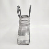 Letra メルカドバッグ かごバッグ トートバッグ グレー レディース レトラ【中古】6-0212M◎