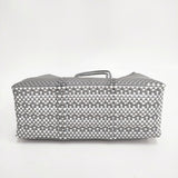 Letra メルカドバッグ かごバッグ トートバッグ グレー レディース レトラ【中古】6-0212M◎