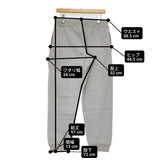 YAECA STOCK 新品 裏起毛スウェットパンツ 定価27500円 32012 サイズM パンツ グレー レディース ヤエカストック【中古】6-0818T♪