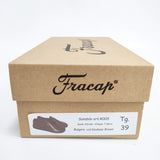 Fracap SANDALO R005 サイズ39 レザー革 シューズ・靴 ブラウン レディース フラカップ【中古】6-0223G◎