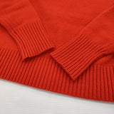 SLOBE IENA echecs クルーネックプルオーバー定価12100円 セーター ニット 24AW レッド レディース スローブイエナ【中古】6-0207T♪