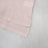 theory コットン クルーネック サイズS 長袖Ｔシャツ カットソー ロンＴ ベビーピンク レディース セオリー【中古】6-0329M△