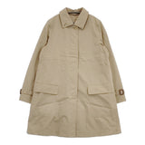 MARGARET HOWELL 578-112201 ライナー付き コットン サイズ1 日本製 ステンカラーコート ベージュ レディース マーガレットハウエル【中古】6-0329M△