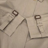 MARGARET HOWELL 578-112201 ライナー付き コットン サイズ1 日本製 ステンカラーコート ベージュ レディース マーガレットハウエル【中古】6-0329M△