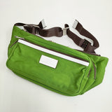 CREEZAN クリーザン STREAMER WAIST BAG CSRC-003 定価42900円 ウエストバッグ グリーン レディース【中古】6-0203G♪