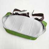 CREEZAN クリーザン STREAMER WAIST BAG CSRC-003 定価42900円 ウエストバッグ グリーン レディース【中古】6-0203G♪