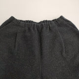 evam eva press wool pants プレスウールパンツ 定価33000円 E253K094 サイズ2 25AW チャコールグレー レディース エヴァムエヴァ【中古】6-0210T♪