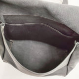 sonor ソナー TOFU カタカナ別注 レザーバッグ 定価24200円 ショルダーバッグ チャコールグレー レディース【中古】6-0203G♪