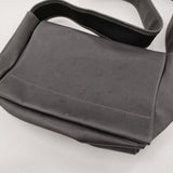 sonor ソナー TOFU カタカナ別注 レザーバッグ 定価24200円 ショルダーバッグ チャコールグレー レディース【中古】6-0203G♪