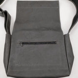 sonor ソナー TOFU カタカナ別注 レザーバッグ 定価24200円 ショルダーバッグ チャコールグレー レディース【中古】6-0203G♪