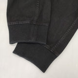 MHL. 595-2240502 WORN COTTON DRILL TROUSERS ジョガーパンツ 定価33000円 パンツ ブラック レディース エムエイチエル【中古】6-0329G△