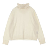 MARGARET HOWELL/JOHN SMEDLEY 未使用品 ウール タートルネック イギリス製 セーター ニット ベージュ レディース マーガレットハウエル/ジョンスメドレー【中古】6-0809T∞